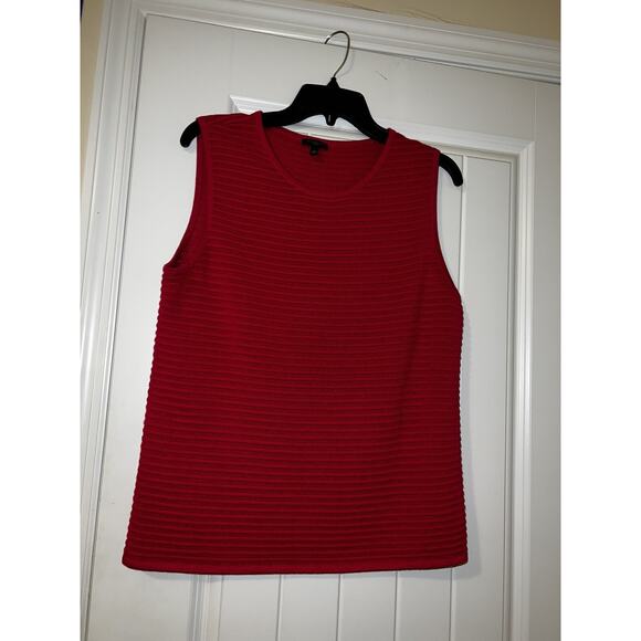 Talbots womens pink magenta vest sweater petite womens PL - Picture 2 of 5